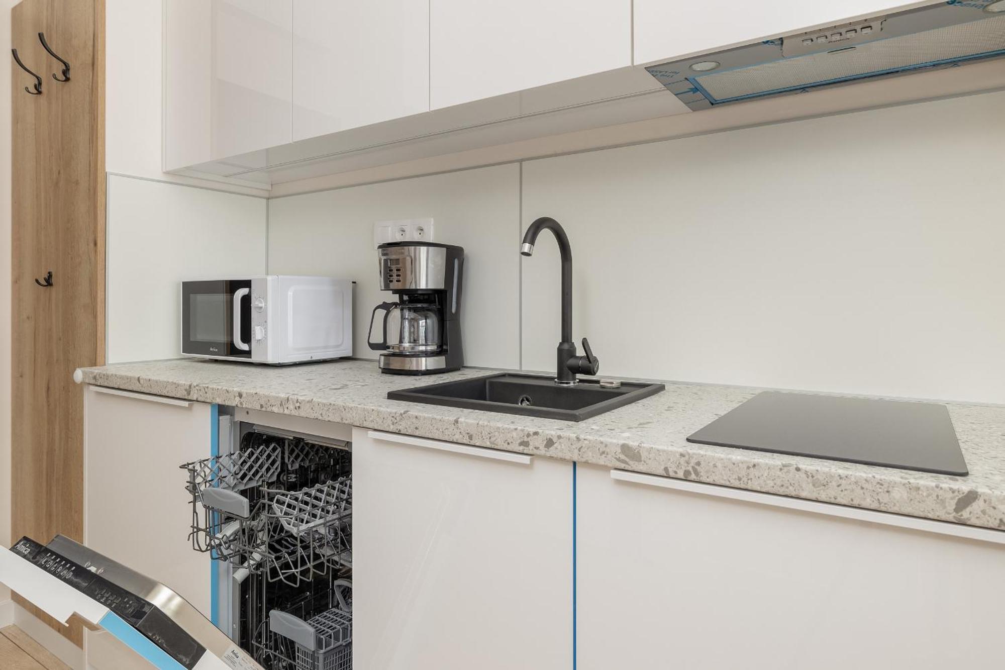 Modern Studio With Terrace And Parking In Swinoujscie By Noclegi Renters المظهر الخارجي الصورة