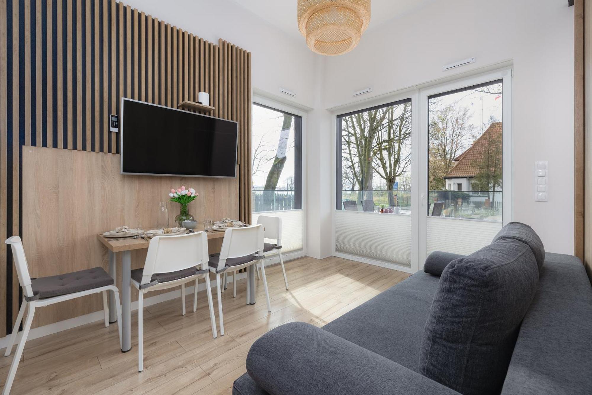 Modern Studio With Terrace And Parking In Swinoujscie By Noclegi Renters المظهر الخارجي الصورة